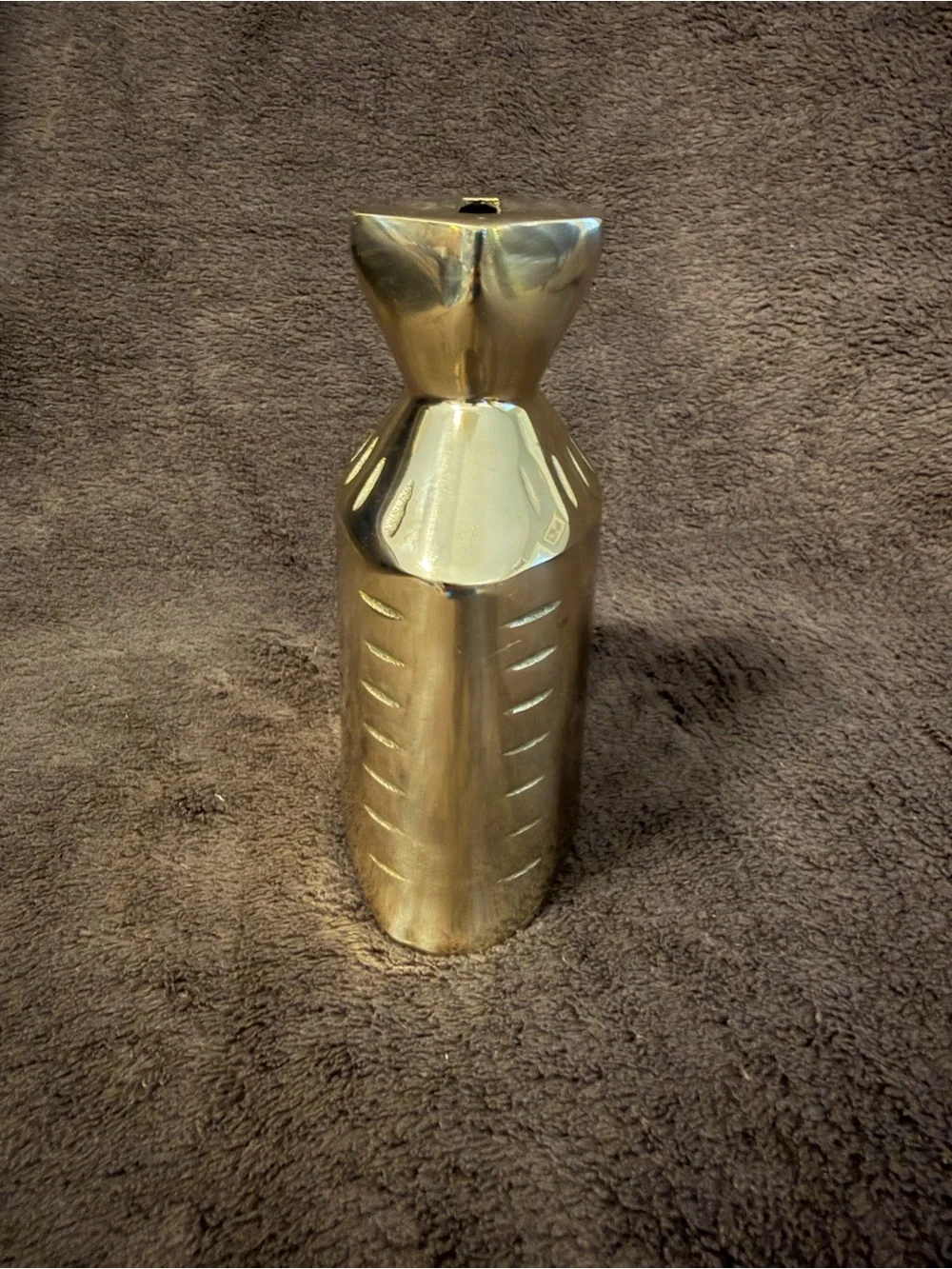 Shiny Gold Money Bag Accent Bank